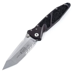 Нож Microtech SOCOM Elite Tanto Stonewash с клинком Tanto и алюминиевой рукоятью