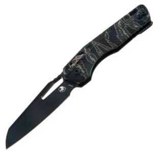 Microtech MSI Polymer Tiger Stripe Camo Bronzed