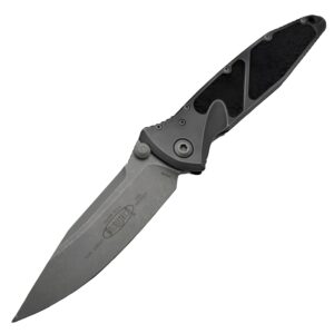 Microtech Socom Elite Weathered Metal Apocalyptic