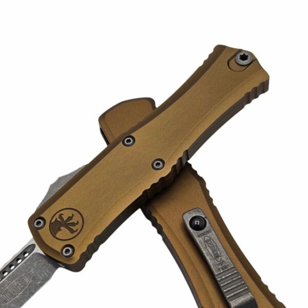 Microtech Hera II Mini Tan Single Edge Apocalyptic — изображение 4