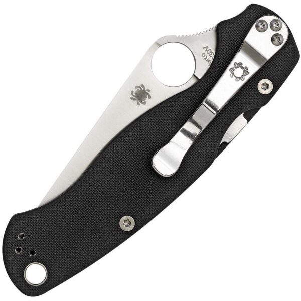 Spyderco Paramilitary 2 Black Left — изображение 2