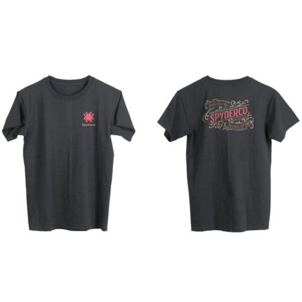 Spyderco T-Shirt Western Charcoal — изображение 2