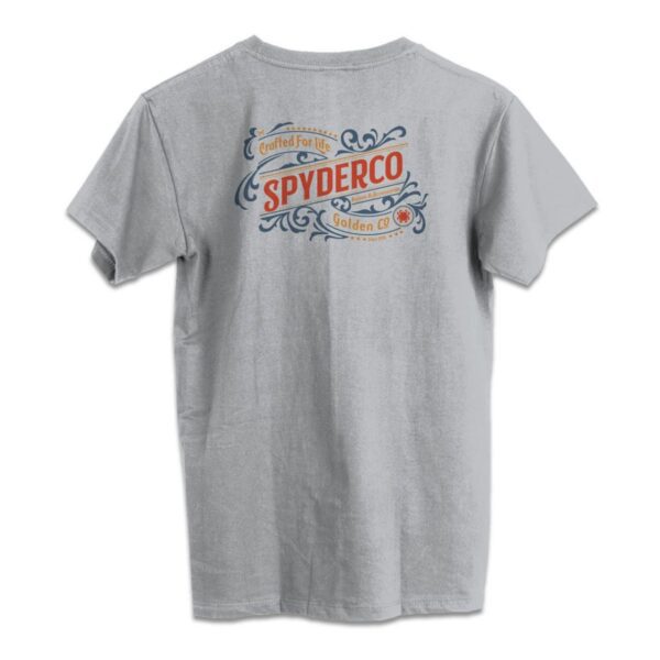 Spyderco T-Shirt Western Ice Grey — изображение 2