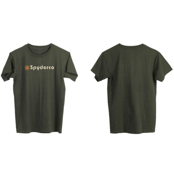 Spyderco T-Shirt Logo Green — изображение 2
