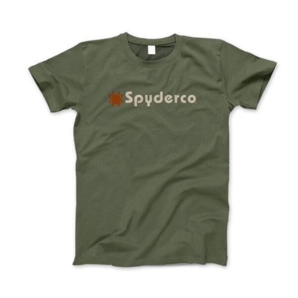 Spyderco T-Shirt Logo Green
