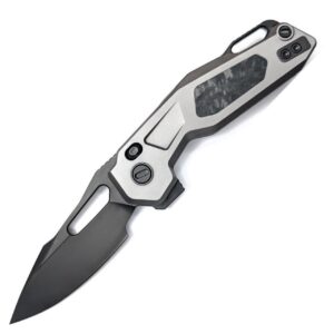Ketuo Griffin Mini Titanium/CF M390 Black