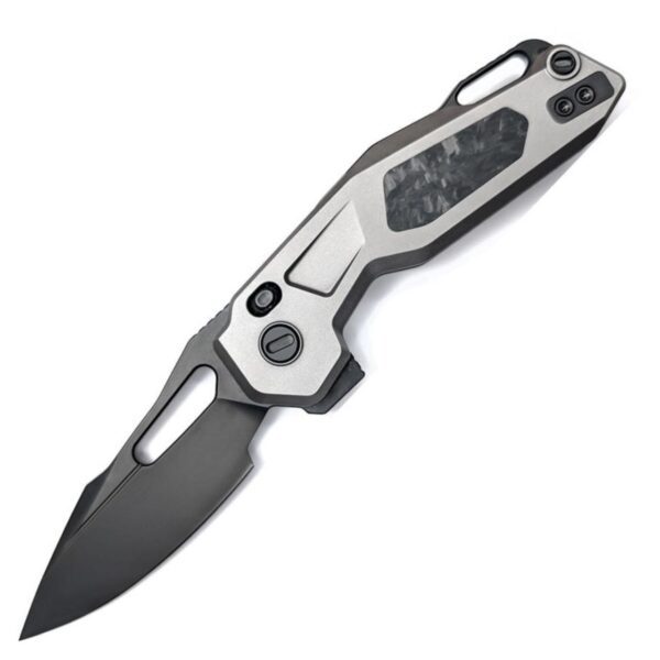 Ketuo Griffin Mini Titanium/CF M390 Black