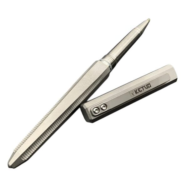 Ketuo Tactical Pen Titanium Stonewash — изображение 2