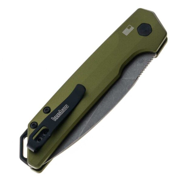 Kershaw Auto Launch Iridium Olive — изображение 3