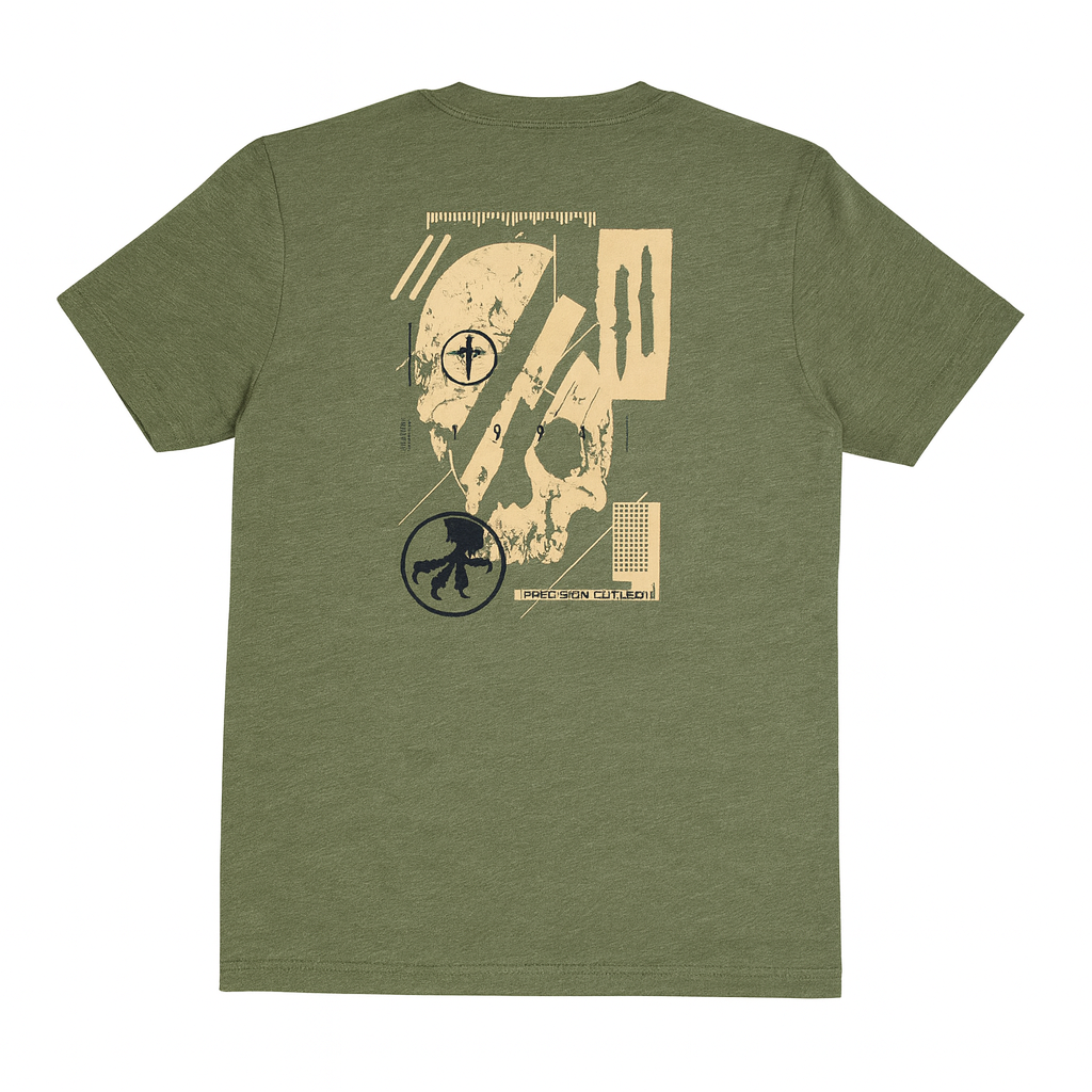 Microtech Cross Section Skull T-Shirt