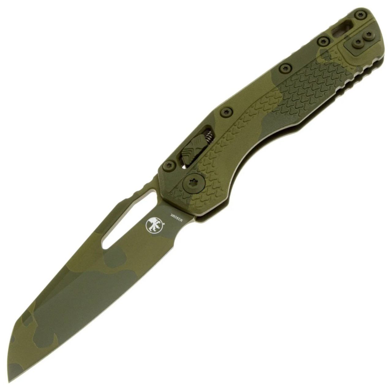 Microtech MSI Polymer Bazooka Camo Green