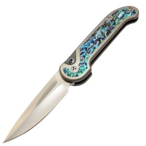 Marfione Custom LUDT Abalone Titanium Mirror Polish