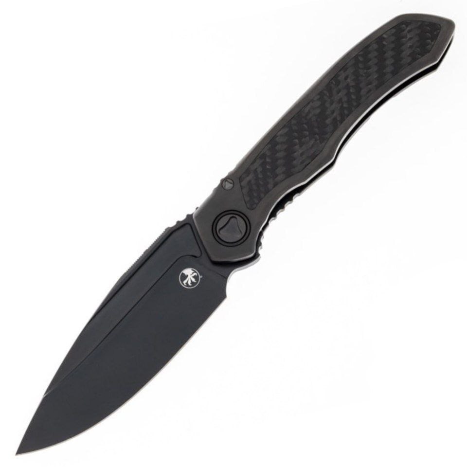 Microtech Anax Titanium/Carbon DLC