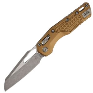 Microtech MSI Tan Frag Aluminum AP