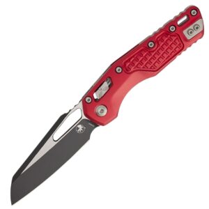 Microtech MSI Red Aluminum Frag BC