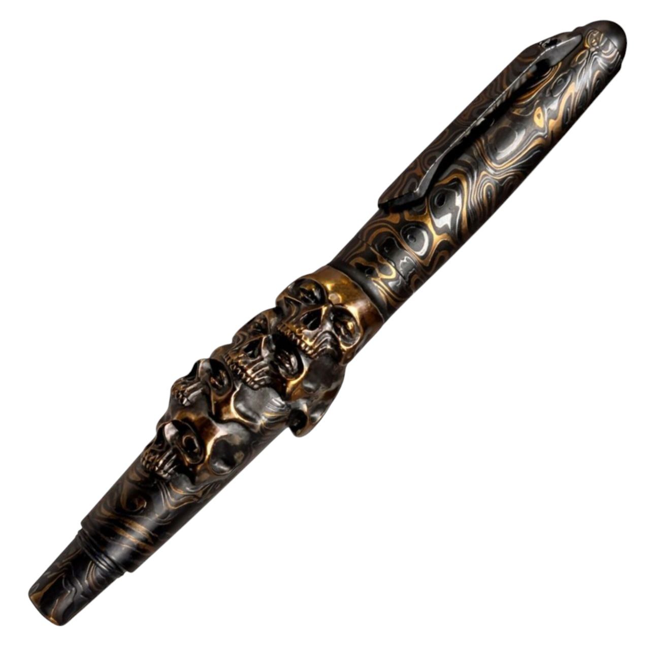 Streltsov P&A Scull Ti Pen