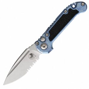 Microtech Marfione Select Ludt Ti Ice Blue SW Clip P/S