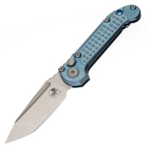 Microtech Marfione Select Ludt Ice Blue Frag Titanium SW Tanto