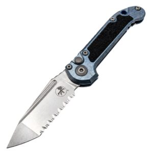 Microtech Marfione Select Ludt Ice Blue Ti SW Tanto F/S