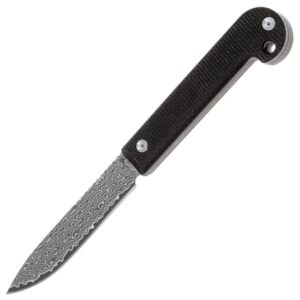 Daggerr Ataman Black Micarta Damascus