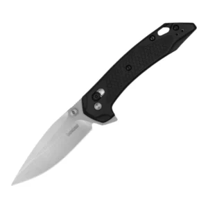 Kershaw Bonneville Black GFN 14C28N Stonewash