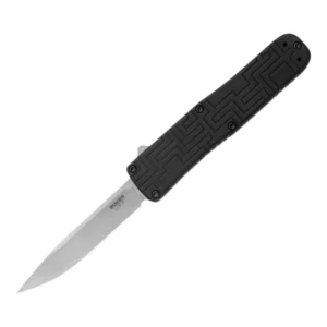 Boker Auto The Front Black Aluminium 154CM Stonewash