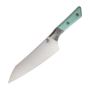 Microtech Chefs Caribbean Blue G10/Titanium Stonewash