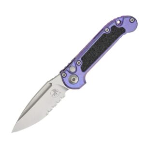 Microtech Marfione Select Ludt Purple Titanium Stonewash S/E P/S
