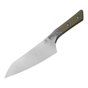Microtech Chefs OD Green G10/Titanium Stonewash
