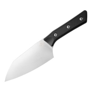 Microtech Santoku 6" Black G10 Stonewash