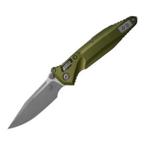 Microtech Socom Delta OD Green Aluminum Apocaliptic S/E