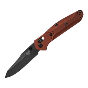 Benchmade Mini Osborne Burnt Aluminum Magnacut