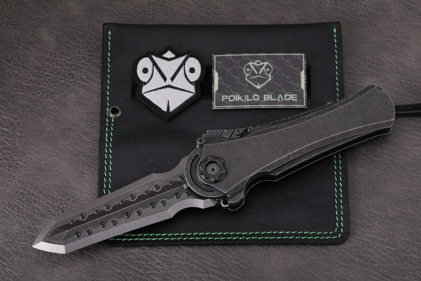 Poikilo AL-Khem Titanium M390 BW