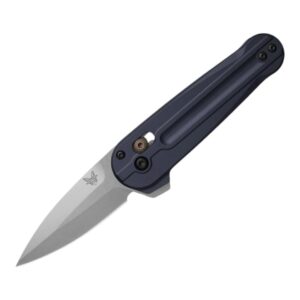 Benchmade Lowden Crater Blue Aluminum M390 Stonewash