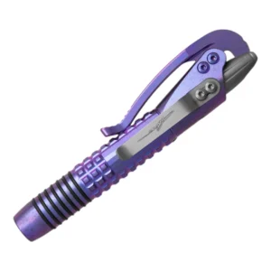 Тактическая ручка Marfione Custom Siphon II Pen Purple Frag Titanium