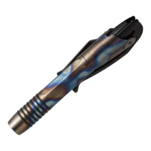 Тактическая ручка Marfione Custom Siphon II Pen Flamed Titanium Carbon