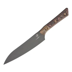 Microtech Utility Knife 6" Livewire Carbon Titanium Bolster DLC