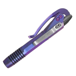 Тактическая ручка Marfione Custom Siphon II Pen Purple Slab Titanium