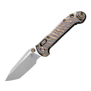 Microtech Marfione Select Ludt Ram-Lok Flamed Titanium Slab Tanto SW